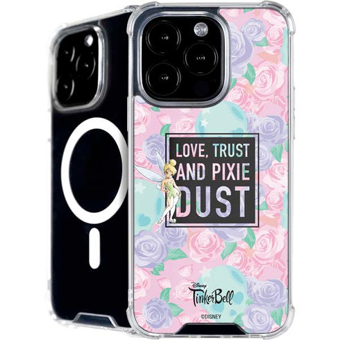 Disney Tinker Bell Love Trust and Pixie Dust iPhone 16 Pro MagSafe Case